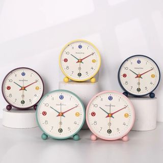 Đồng Hồ Báo Thức Kim Trôi HoneyTime Phong Cách Hoạt Hình Dễ Thương TT17