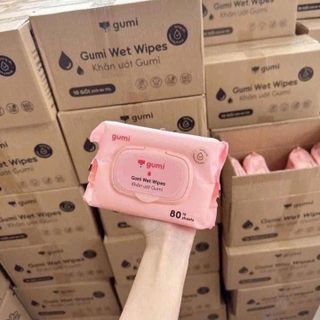 KHĂN ƯỚT GUMI KHÔNG MÙI CHO GIA ĐÌNH