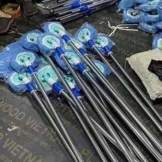 CÂY LAU TRẦN NHÀ DÀI 3M..CÁN INOX GẬP RÚT DỄ DÀNG