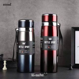 BÌNH GIỮ NHIỆT VACUM 800ML KIỂU DÁNG XINH XẮN GIỮ NHIỆT CỰC TỐT