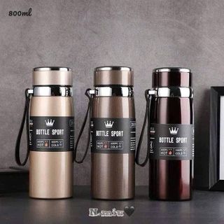 BÌNH GIỮ NHIỆT VACUM 800ML KIỂU DÁNG XINH XẮN GIỮ NHIỆT CỰC TỐT