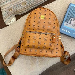 BALO đi học , balo đi chơi thời trang size 40 Hoạt tiết gấu để vừa giấy a4, sách vở , lattop K529
