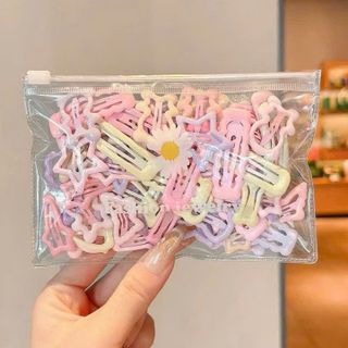 SET CẶP TÓC 32 CHI TIẾT VỚI BẢNG MÀU PAÁTEL CƯNG XỈU
