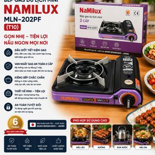 BẾP GAS DU LỊCH MINI NAMILUX MLN-202PF (T10)