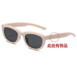Kính râm mắt mèo màu xanh ô liu xuyên biên giới kính râm chụp ảnh đường phố che nắng hình lõm mặt nhỏ cho nữ kính râm chống tia cực tím