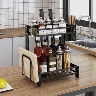 KỆ GIA VỊ 2 TẦNG ĐA NĂNG CAO CẤP (SƠN TỈNH ĐIỆN)