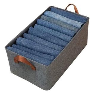 HỘP ĐỰNG QUẦN ÁO CÓ KHUNG CHẮC CHẮN (1 SÉT 2 CHIẾC )