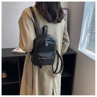 Ba lô đi học, balo đi chơi mini in ô đựng vừa sổ tay, điện thoại K425
