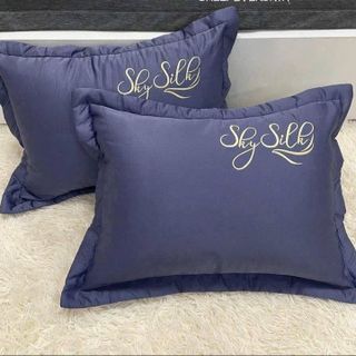 VỎ GỐI LỤA SIÊU XỊN MỀM MỊN MƯỚT TAY SÉT 2 CHIẾC