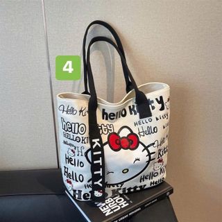 TÚI TOTE HELLO KITTY KHOÁ KÉO