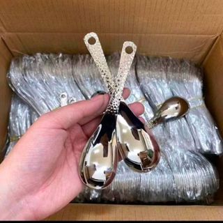 SET 10 THÌA PHỞ INOX 304 SÁNG BỀN ĐẸP