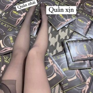 QUẦN TẤT BLACK SILK SIÊU TÀNG HÌNH