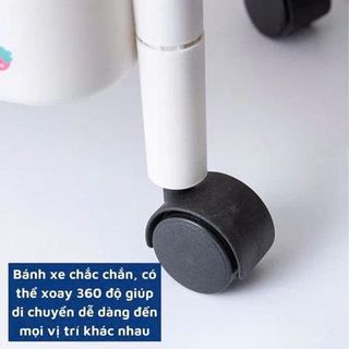 KỆ ĐỰNG ĐỒ ĐA NĂNG 4 TẦNG CÓ BÁNH XE