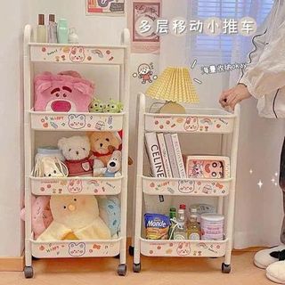 KỆ ĐỰNG ĐỒ ĐA NĂNG 4 TẦNG CÓ BÁNH XE