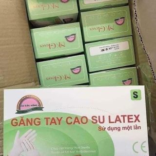 GĂNG TAY CAO SU Y TẾ LATEX KHÔNG BỘT