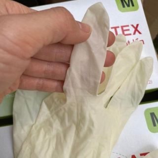 GĂNG TAY CAO SU Y TẾ LATEX KHÔNG BỘT