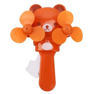 QUẠT MINI CẦM TAY, QUẠT BÓP TAY 2 CÁNH QUẠT HÌNH THÚ KUTE