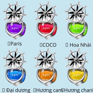 (BÁN SỈ) Nước Hoa Cài Cửa Gió Chống Say Xe khaihuyauto