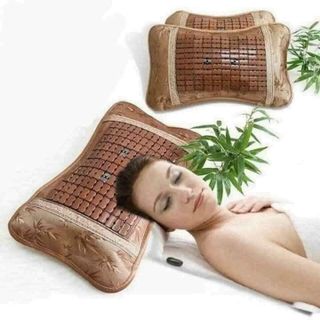 GỐI TRÚC MÂY THOÁNG KHÍ HẠT ĐIỀU HÒA
