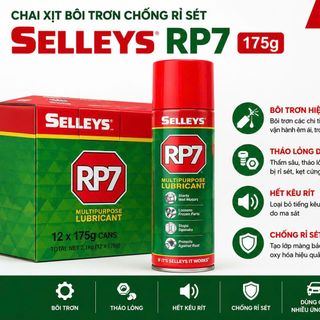 CHAI XỊT BÔI TRƠN CHỐNG RỈ SÉT SELLEYS RP7-175G (CHÍNH HÃNG)-T12