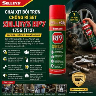 CHAI XỊT BÔI TRƠN CHỐNG RỈ SÉT SELLEYS RP7-175G (CHÍNH HÃNG)-T12