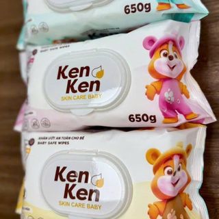 Khăn Giấy Ướt Ken Ken Gói 650gr Full VAT