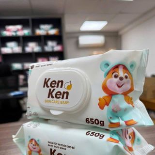 Khăn Giấy Ướt Ken Ken Gói 650gr Full VAT