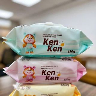 Khăn Giấy Ướt Ken Ken Gói 650gr Full VAT