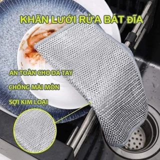 SET 10 KHĂN LƯỚI RỬA BÁT CHUYÊN DỤNG