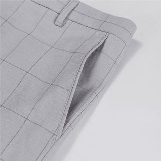 QUẦN ÂU NAM ỐNG ĐỨNG KẺ SỌC CARO ĐẸP CAO CẤP THIẾT KẾ HÀN QUỐC,TÔN DÁNG, LỊCH SỰ, TRẺ TRUNG - TUTO5