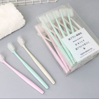 COMBO 10 BÀN CHẢI LÔNG MỀM