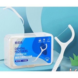 1 HỘP TĂM CHỈ NHA KHOA 50 CHIẾC