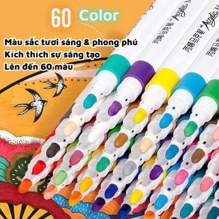 HỘP MÀU ACRYLIC 60 MÀU NO-8812 (T48)