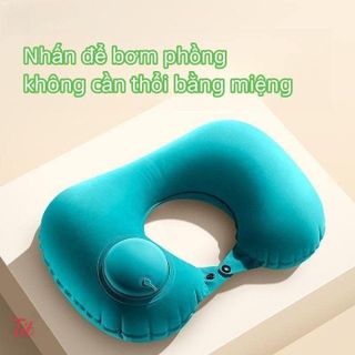 GỐI BƠM HƠI HÌNH CHỮ U TIỆN DỤNG KHI ĐI DU LỊCH