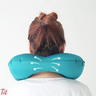 GỐI BƠM HƠI HÌNH CHỮ U TIỆN DỤNG KHI ĐI DU LỊCH