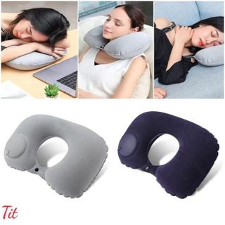 GỐI BƠM HƠI HÌNH CHỮ U TIỆN DỤNG KHI ĐI DU LỊCH