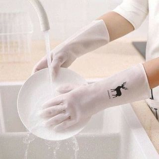 GĂNG TAY CAO SU HÌNH HƯƠU HẠC SIÊU DAI