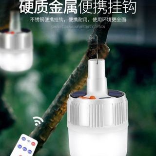 BÓNG ĐÈN TÍCH ĐIỆN LED 100W - KÈM ĐIỀU KHIỂN VÀ SẠ