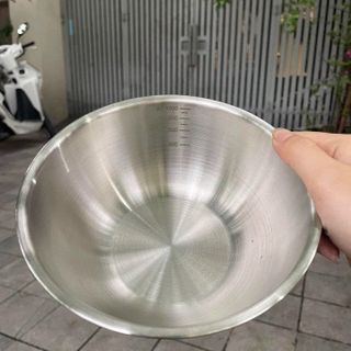 BỘ 3 BÁT TRỘN INOC CÓ VẠCH ĐO LƯỢNG NƯỚC