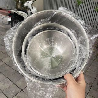 BỘ 3 BÁT TRỘN INOC CÓ VẠCH ĐO LƯỢNG NƯỚC