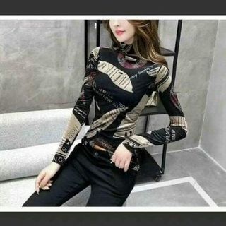 ÁO GIỮ NHIỆT CỔ CAO HỌA TIẾT