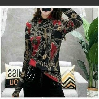 ÁO GIỮ NHIỆT CỔ CAO HỌA TIẾT