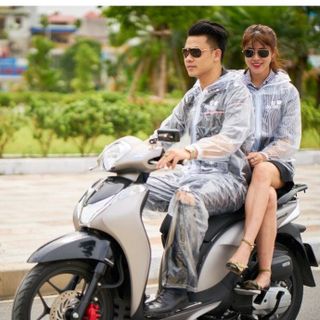 ÁO MƯA BỘ TRONG SUỐT CHO CẢ NAM VÀ NỮ