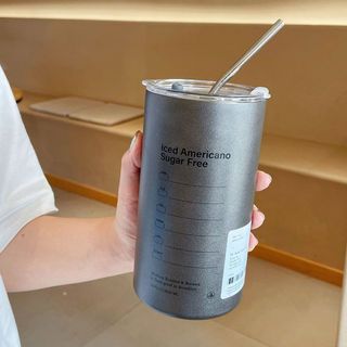 CỐC GIỮ NHIỆT TẶNG KÈM ỐNG HÚT