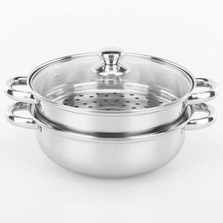NỒI LẨU 2 TẦNG, CÓ VỈ HẤP