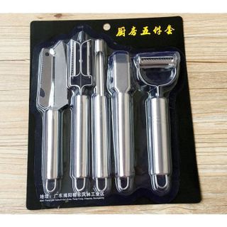 BỘ DỤNG CỤ NẠO, THÁI RAU CỦ 5 MÓN