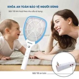 VỢT MUỖI CAO CẤP POVENA  SIÊU TIỆN LỢI