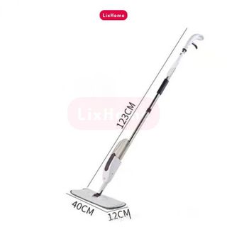CHỔI LAU NHÀ PHUN SƯƠNG THÔNG MINH XOAY 360 ĐỘ