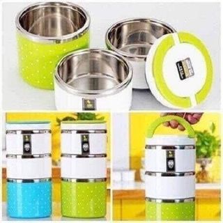 CẶP LỒNG CHẤM BI 3 TẦNG GIỮ NHIỆT