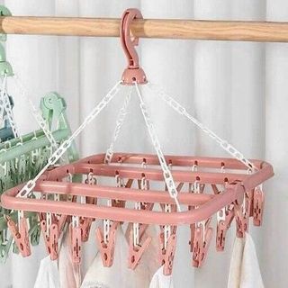MÓC CHÙM NHỰA VUÔNG 32 KẸP